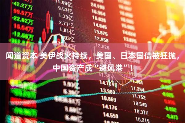 闻道资本 美伊战火持续，美国、日本国债被狂抛，中国资产成“避风港”！